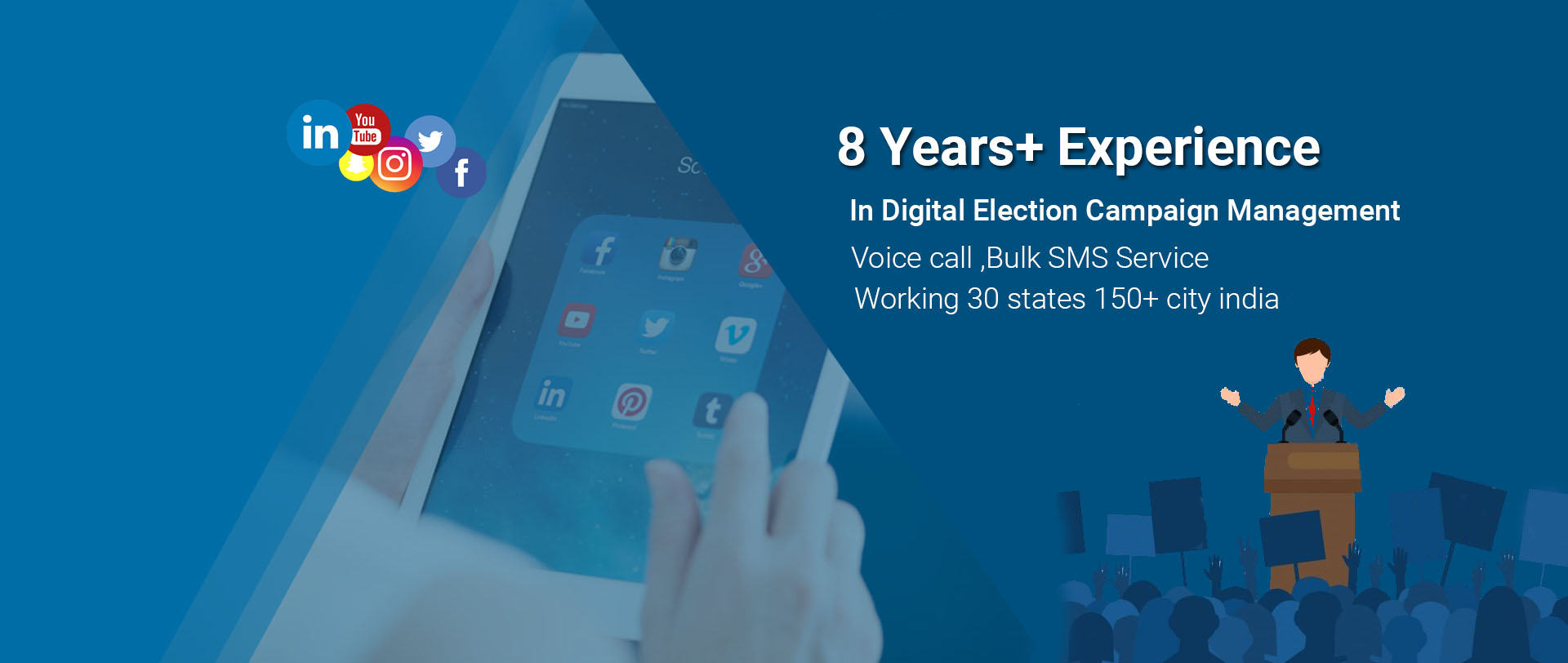 Online political campaigns - banner | Smart Election Campaign